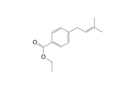 Ethyl 4-(3-methylbut-2-enyl)benzoate