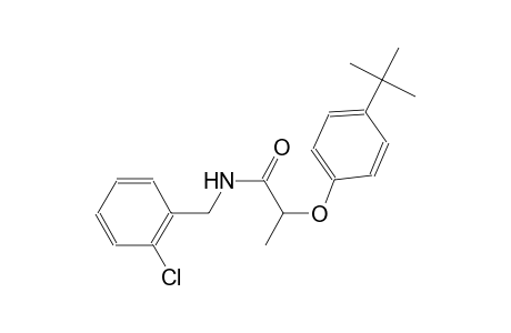 2-(4-tert-butylphenoxy)-N-(2-chlorobenzyl)propanamide