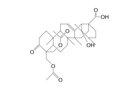 23,24-Diacetoxy-19-hydroxy-3-oxo-urs-12-en-28-oic-acid