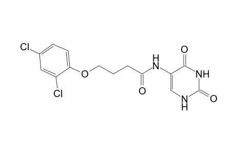 4-(2,4-dichlorophenoxy)-N-(2,4-diketo-1H-pyrimidin-5-yl)butyramide