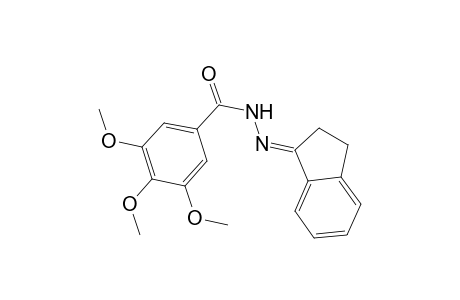 N'-[(1E)-2,3-Dihydro-1H-inden-1-ylidene]-3,4,5-trimethoxybenzohydrazide