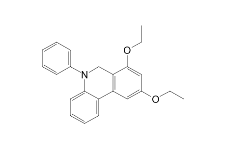 Phenanthridine, 7,9-diethoxy-5,6-dihydro-5-phenyl-