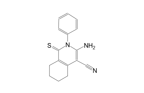 4-isoquinolinecarbonitrile, 3-amino-1,2,5,6,7,8-hexahydro-2-phenyl-1-thioxo-