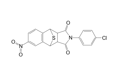 N-( 4'-Chlorophenyl)-6-nitro-1,4-thia-1,2,3,4-tetrahydronaphthalene-2,3-dicarbonyl-imide