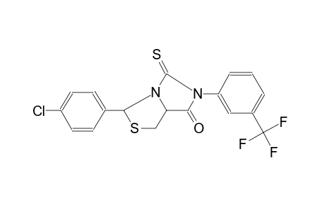 7H-imidazo[1,5-c]thiazol-7-one, 3-(4-chlorophenyl)tetrahydro-5-thioxo-6-[3-(trifluoromethyl)phenyl]-