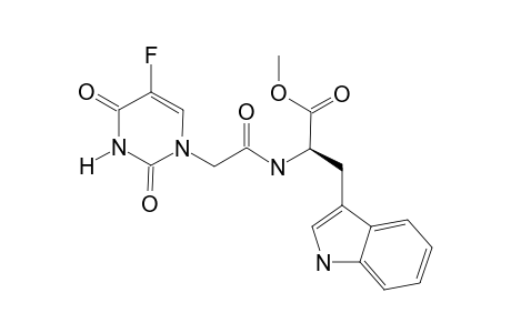 (R)-METHYL-2-[2-(5-FLUORO-2,4-DIOXO-3,4-DIHYDROPYRIMIDIN-1(2H)-YL)-ACETAMIDO]-3-(1H-INDOL-3-YL)-PROPANOATE