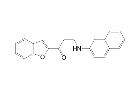 1-(1-benzofuran-2-yl)-3-(naphthalen-2-ylamino)propan-1-one