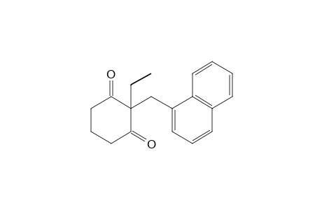 2-ETHYL-2-(1-NAPHTHYLMETHYL)-1,3-CYCLOHEXANEDIONE