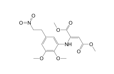 2-Butenedioic acid, 2-[[2,3-dimethoxy-5-(2-nitroethyl)phenyl]amino]-, dimethyl ester, (Z)-