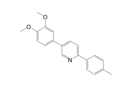 5-(3,4-dimethoxyphenyl)-2-p-tolylpyridine