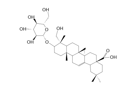 3-O-(beta-D-GLUCOPYRANOSYL)-HEDERAGENIN