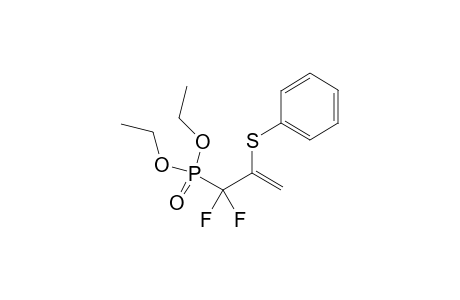 3,3-Difluoro-3-diethylphosphonyl-2-(phenylthio)propene