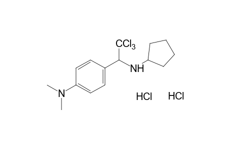 N^alpha-cyclopentyl-N^4,N^4-dimethyl-alpha-(trichloromethyl)toluene-alpha,4-diamine, dihydrochloride