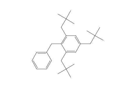 Benzene, 1,3,5-tris(2,2-dimethylpropyl)-2-(phenylmethyl)-