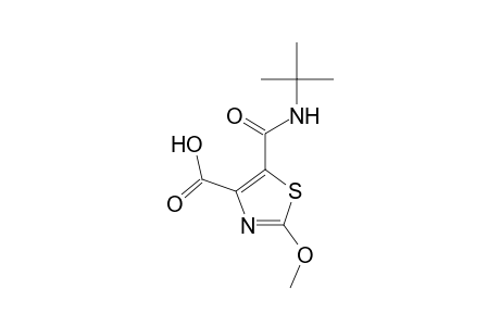 4-Thiazolecarboxylic acid, 5-[[(1,1-dimethylethyl)amino]carbonyl]-2-methoxy-