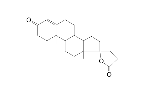 .omega.-(3-Oxo-17-.beta.-hydroxy-4-androsten-17-.alpha.-yl) propionic acid lactone