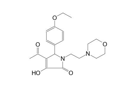 2H-pyrrol-2-one, 4-acetyl-5-(4-ethoxyphenyl)-1,5-dihydro-3-hydroxy-1-[2-(4-morpholinyl)ethyl]-