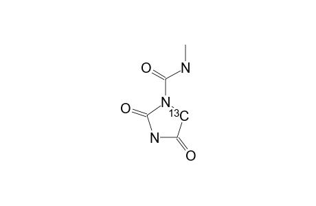 1-METYHL-CARBAMOYL-[5-(13)C]-HYDANTOIN