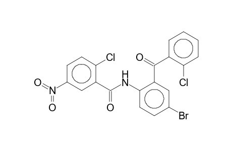 N-[4-Bromo-2-(2-chlorobenzoyl)phenyl]-2-chloro-5-nitrobenzamide