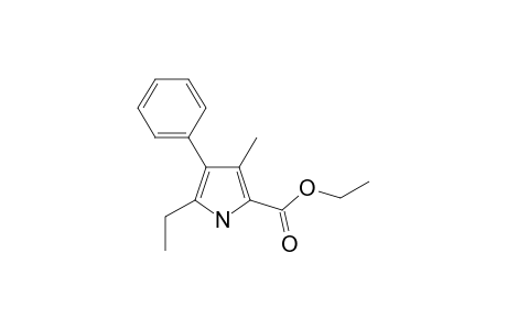 ethyl 5-ethyl-3-methyl-4-phenyl-1H-pyrrole-2-carboxylate