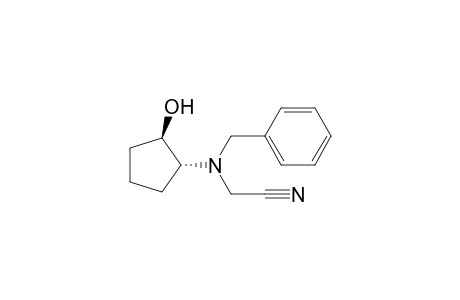 (+-)-trans-2-[N-Benzyl-N-(cyanomethyl)amino]cyclopentanol