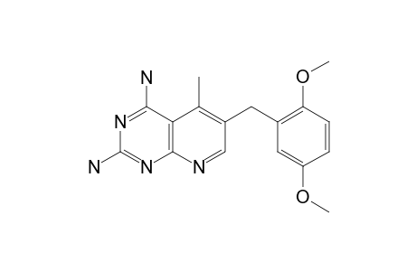 PIRITREXIM;2,4-DIAMINO-6-(2,5-DIMETHOXYBENZYL)-5-METHYLPYRIDO-[2,3-D]-PYRIMIDINE
