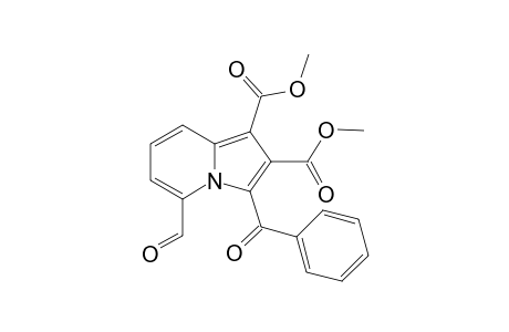 3-Benzoyl-5-formyl-indolizine-1,2-dicarboxylic acid dimethyl ester