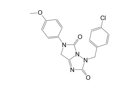 3H-imidazo[1,5-b][1,2,4]triazole-2,5-dione, 3-[(4-chlorophenyl)methyl]-6,7-dihydro-6-(4-methoxyphenyl)-