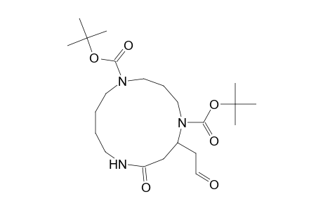 1,5,9-Triazacyclotridecane-1,5-dicarboxylic acid, 8-oxo-6-(2-oxoethyl)-, bis(1,1-dimethylethyl) ester, (.+-.)-
