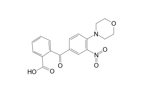 2-(4-morpholin-4-yl-3-nitro-phenyl)carbonylbenzoic acid