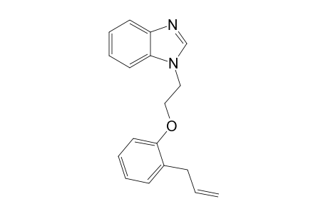 1H-1,3-Benzimidazole, 1-[2-[2-(2-propenyl)phenoxy]ethyl]-
