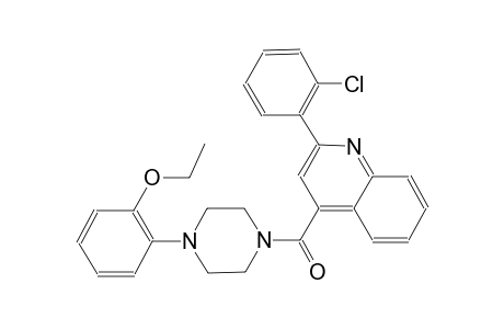 2-(2-chlorophenyl)-4-{[4-(2-ethoxyphenyl)-1-piperazinyl]carbonyl}quinoline