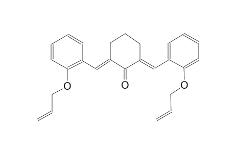 (2E,6E)-2,6-bis[2-(allyloxy)benzylidene]cyclohexanone