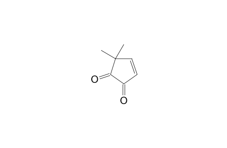5,5-dimethylcyclopent-3-ene-1,2-quinone