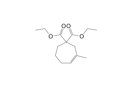 Diethyl 3-methyl-cyclohept-3-ene-1,1-dicarboxylate