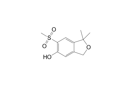 1,1-dimethyl-6-methylsulfonyl-3H-2-benzofuran-5-ol