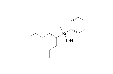 4-[Hydroxy(methyl)phenylsilyl]-4-octene