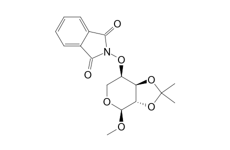 METHYL-2,3-O-ISOPROPYLIDENE-4-O-(N-PHTHALIMIDO)-ALPHA-L-ARABINOPYRANOSIDE