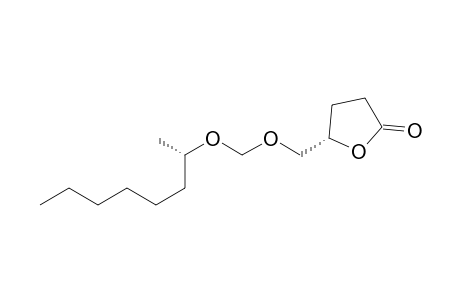 (S,S)-2-{[(1'-methylheptyl)oxymethyl]oxymethyl}-5-oxotetrahydrofuran