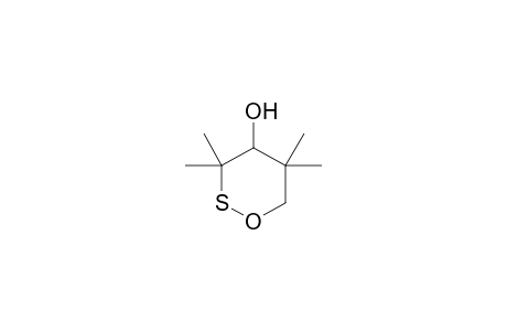 4-Hydroxy-3,3,5,5-tetramethyl-1,2-oxathiane
