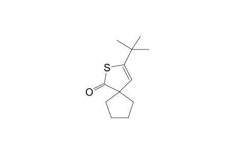 3-(t-Butyl0-2-thiaspiro[4.4]non-3-en-1-one