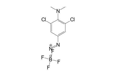 3,5-DICHLOR-4-(N,N-DIMETHYLAMINO)-BENZENDIAZONIUM-TETRAFLUOROBORATE