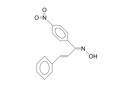3-(4-Nitro-phenyl)-1-phenyl-(E,E)-propen-3-one oxime