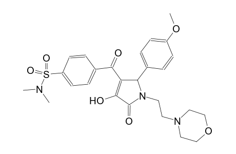 benzenesulfonamide, 4-[[2,5-dihydro-4-hydroxy-2-(4-methoxyphenyl)-1-[2-(4-morpholinyl)ethyl]-5-oxo-1H-pyrrol-3-yl]carbonyl]-N,N-dimethyl-