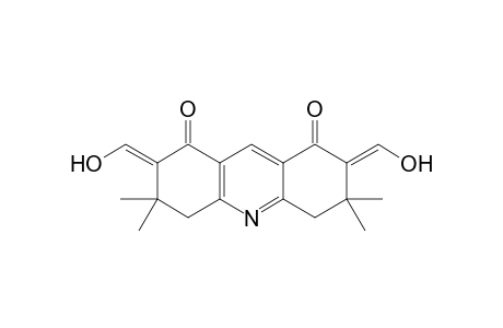 2,7-Di(hydroxymethylene)-3,3,6,6-tetramethyl-3,4,5,6-tetrahydro-1,8(2H,7H)acridinedione