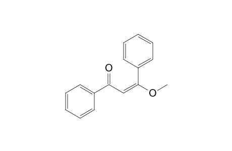 (E)-3-methoxy-1,3-diphenyl-2-propen-1-one