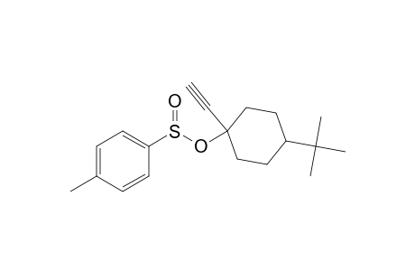 Benzenesulfinic acid, 4-methyl-, 4-(1,1-dimethylethyl)-1-ethynylcyclohexyl ester