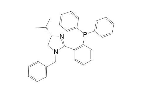 (S)-1-BENZYL-4-ISOPROPYL-2-(2-DIPHENYLPHOSPHANYL-PHENYL)-4,5-DIHYDROIMIDAZOLE