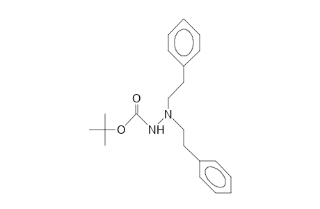 2-T-Butoxycarbonyl-1,1-bis(2-phenethyl)-hydrazine