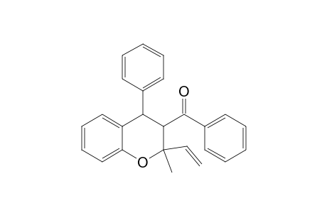 (2-ethenyl-2-methyl-4-phenyl-3,4-dihydro-2H-1-benzopyran-3-yl)-phenylmethanone